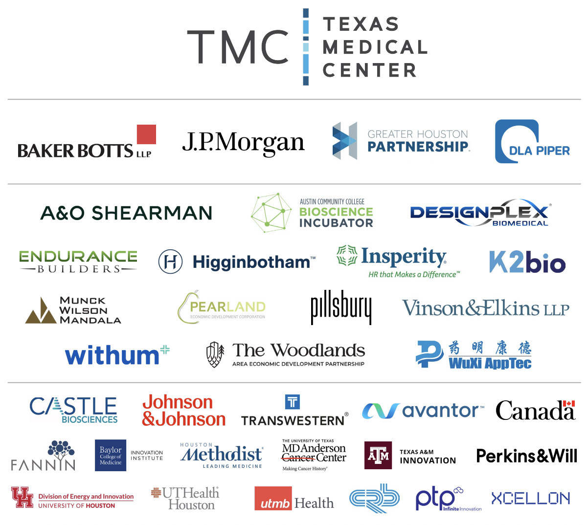 Texas Life Science Forum Sponsors